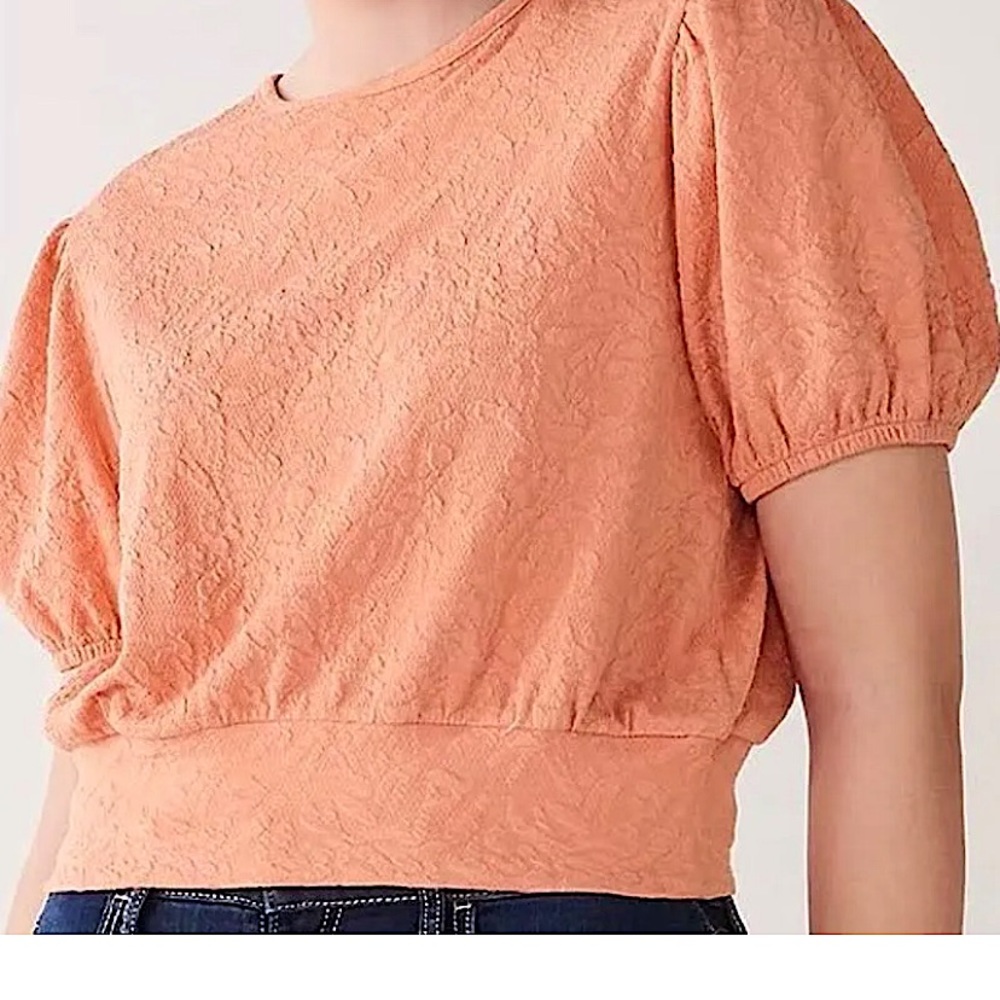 So - Peach Blouse